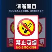 严禁烟火消防标识标牌禁止吸烟提示牌大号，警示牌禁烟贴请勿堆放标