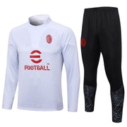 2324赛季AC米兰球衣长袖足球训练服套装B706# football jersey