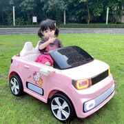 五菱mini儿童电动车可坐人四轮男女小孩带遥控汽车宝宝充电玩具车