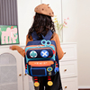 幼儿园儿童书包男童宝宝卡通机器人双肩包小女孩轻便外出旅游背包
