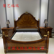 1.8主卧别墅床1米8床双人床2.0x2.2米x2米床实木意式轻奢床主卧床