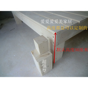 单人床加宽床实木拼接床架1.5 1i.8米排骨架改床板无噪音简易床板