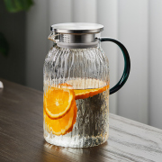 玻璃水壶耐高温冷水壶家用大容量，白开水凉水壶水杯，套装煮水泡茶壶