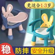 宝宝餐椅小凳子卡通，家用塑料板凳矮凳婴儿，可爱餐凳儿童靠背椅子凳