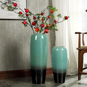 景德镇落地大花瓶客厅，中欧式陶瓷现代简约干花，插花电视柜装饰摆件