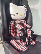 定制三轮车儿童安全座椅安全带坐垫卡通猫调节固定带绑带电动车保