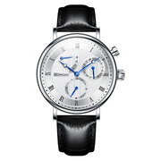 品牌士腕表多功能皮带，防水全自动机械表高档男瑞士手表时尚