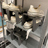宜家穆沃尔鞋储藏件鞋架双层鞋托塑料一体式收纳神器鞋柜国内