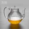 花瓣耐热玻璃茶壶加厚耐高温单壶可加热煮茶器家用功夫茶具泡茶壶