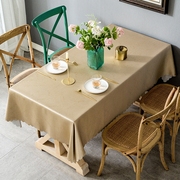 桌布布艺长方形餐桌布家用现代简约北欧风ins网红台布茶几垫桌垫