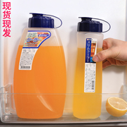 日本进口塑料凉水壶，大容量耐高温家用冷水壶冰箱，果汁冷冻壶牛奶瓶