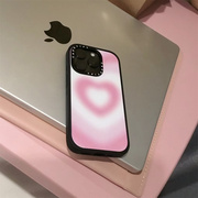 case渐变粉prettyinpinkcollection艺术小众个性苹果15pro适用于iphone14131211promax防摔保护手机壳