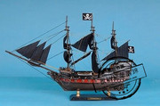 船模 棉布杰克威廉限量版模型海盗船15摆件收藏高桅帆船礼物