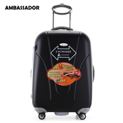 ambassador大使箱包女拉杆箱，万向轮20寸登机箱，男大容量旅行李