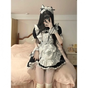 女仆装cos可爱女佣，女装大码猫女洛丽塔cosplay服装lolita连衣裙