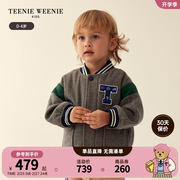 TeenieWeenie Kids小熊童装23年款秋冬男宝宝保暖棉服马甲两件套