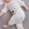 宝宝睡衣莫代尔连体薄款夏季短袖，春秋长袖睡袋婴儿男童儿童空调服