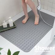 环保无味浴室防滑垫淋浴沐浴地垫洗澡脚垫厕所卫生间防摔垫子吸盘