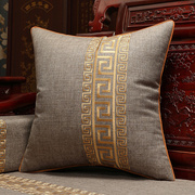 中式红木沙发坐垫带靠背实木家具坐垫带靠垫防滑木头沙发垫套