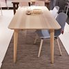 国内宜家利萨伯实木餐桌实木饭桌原木木纹饭桌现代家用IKEA
