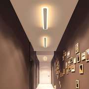 简约现代LED黑色简约防水长条网红壁灯走廊灯客厅卧室墙床头