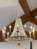 美式乡村吊灯客厅餐厅灯创意法式风格灯具欧式复古白卧室水晶灯饰