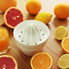 日本陶瓷手动榨汁器挤柠檬压橙子，炸汁神器宝宝，水果汁机橙汁杯家用