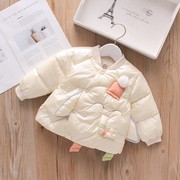 0-1-2-3-4岁女宝宝棉袄，加厚女童冬装一岁两岁婴儿棉衣婴幼儿外套