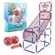 大号儿童室内f竞技投篮机男孩便携式可移动篮球架户外运动玩具跨
