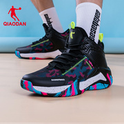 中国乔丹篮球鞋男款2024夏季新耐磨(新耐磨)透气防水青少年专业实战运动鞋