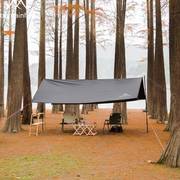 山之客户外天幕帐篷，露营野餐防晒防雨凉棚，野营炊布遮阳棚用品