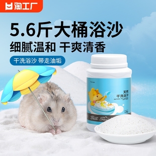 网牧仓鼠浴沙金丝熊尿沙龙猫洗澡的浴砂盆浴盐，尿砂垫料小仓鼠用品