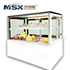 蛋糕柜展示d柜，商用风冷玻璃弧形冰柜台式小型冷藏保鲜柜水果西点