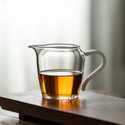 公道杯玻璃加厚耐热分，茶器高档蜂鸟过滤泡茶茶具日式茶海公杯套装