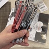日本百乐pilot中性笔，bl-p50p5000.5mm考试专用水笔12支黑红色