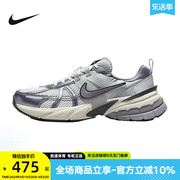 nike耐克女鞋v2krun灰色，复古厚底老爹鞋，机能跑步鞋fd0736-003