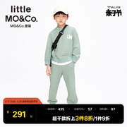 两件套套装-littlemoco童装，秋冬装儿童男女童，纯棉卫衣裤子儿童