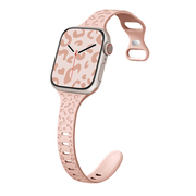 适用apple watch9/8代苹果手表表带凹豹小蛮腰iwatch7创意表带se/6/5/4个性时尚ultra简约高级运动替换腕带