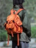 双肩包女2024工装潮牌男女，大容量轻便户外徒步登山旅行包书包背包