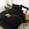 韩版羊羔绒珊瑚绒天鹅绒纯色，水貂绒四件套，冬加厚保暖床单被套床上