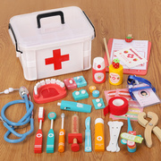 手提大白盒儿童过家家医生，益智玩具宝宝模仿护士，打针套装亲子互动
