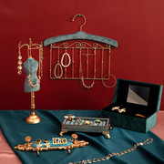 首饰展示架 莫兰迪创意摆件戒指托人形模特项链架耳环饰品收纳盒