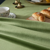 牛油果桌布轻奢丝绒布，绿色台布长方形家用西餐桌，布艺茶几加厚