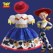 万圣节玩具总动员翠丝裙儿童Cosplay服装Toy Story Tracy costume