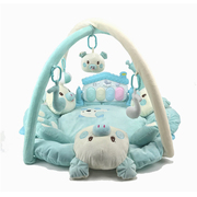 婴儿脚踏钢琴e游戏毯垫健身架新生儿宝宝爬行垫0-1岁音乐益智玩具