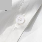 白色假领子男女冬韩版纯色衬衫领百搭大尖角假衣领个性假领@
