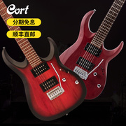 Cort考特X100系电吉他初学者男女学生专业电吉他单摇吉他入门级