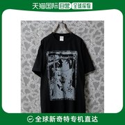 日本直邮NUMBER (N)INE 男女同款骷髅牛仔图案T恤 夏季舒适透气