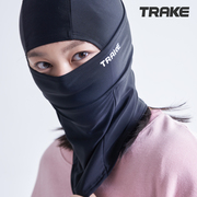 trake滑雪面罩男防风透气速干冬季加厚保暖v脸套头单双板(单双板)护脸罩女