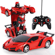 变形遥控汽车金刚机器人，可充电网红儿童玩具车男孩子生日礼物